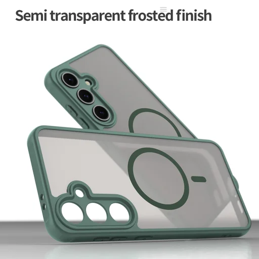  Techsuit - HaloFrost II MagSafe - Samsung Galaxy S24 FE - Zöld tok - 7