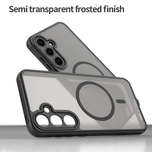  Techsuit - HaloFrost II MagSafe - Samsung Galaxy A55 5G - Fekete tok - 5