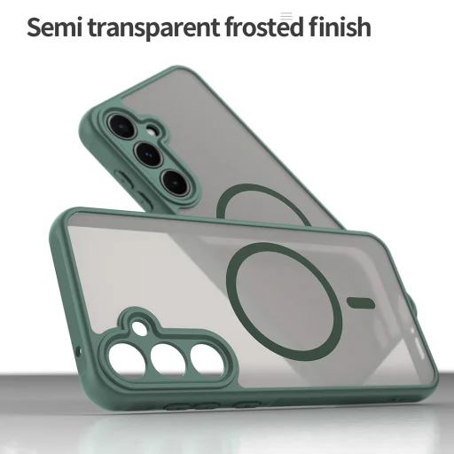  Techsuit - HaloFrost II MagSafe - Samsung Galaxy A55 5G - Zöld tok - 3