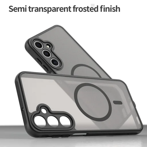  Techsuit - HaloFrost II MagSafe - Samsung Galaxy A16 4G / A16 5G - Fekete tok - 6