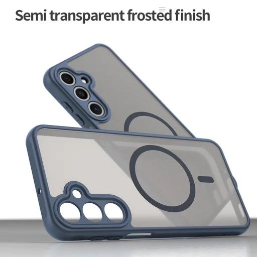  Techsuit - HaloFrost II MagSafe - Samsung Galaxy A16 4G / A16 5G - Sötétkék tok - 6