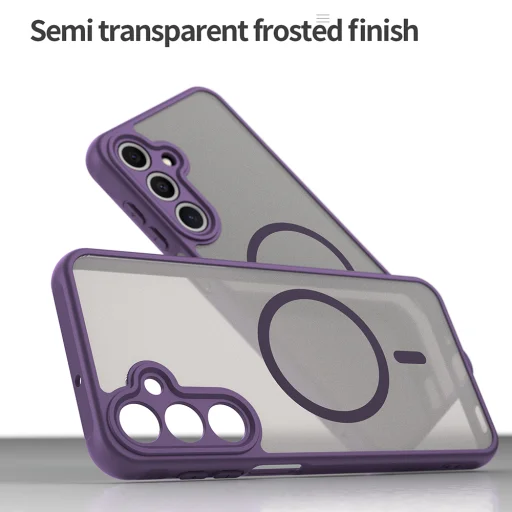  Techsuit - HaloFrost II MagSafe - Samsung Galaxy A16 4G / A16 5G - Lila tok - 4