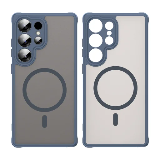  Samsung Galaxy S25 Ultra Sötétkék Techsuit HaloFrost II MagSafe tok - 2