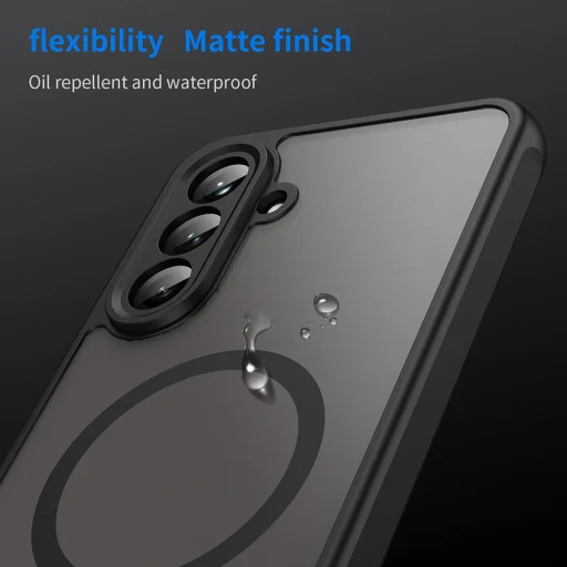  Techsuit - HaloFrost II MagSafe - Samsung Galaxy A26 5G - Fekete tok - 8