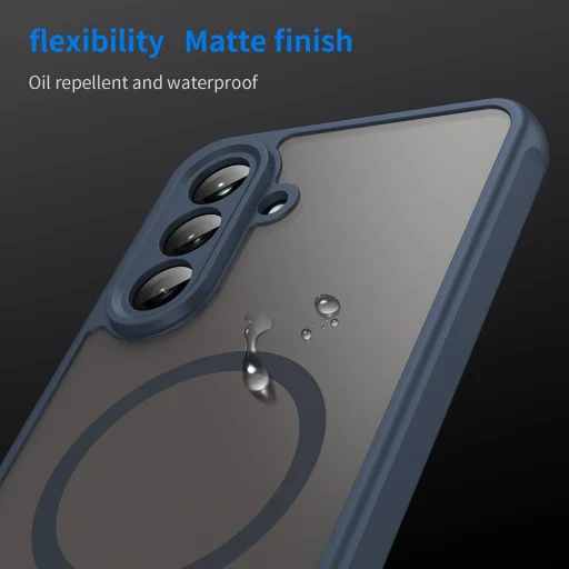  Techsuit - HaloFrost II MagSafe - Samsung Galaxy A26 5G - Tengerészkék tok - 8