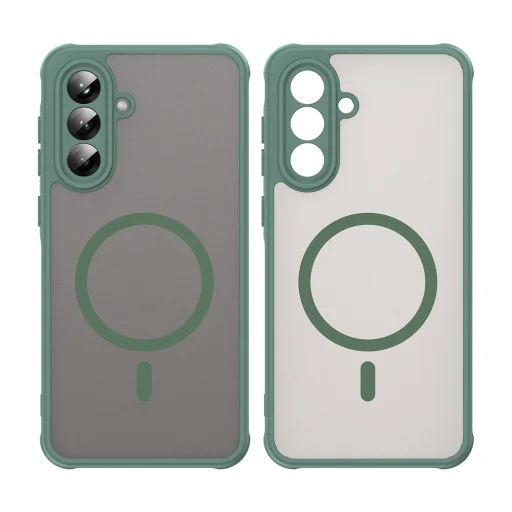  Samsung Galaxy A56 5G Zöld Techsuit HaloFrost II MagSafe tok - 2