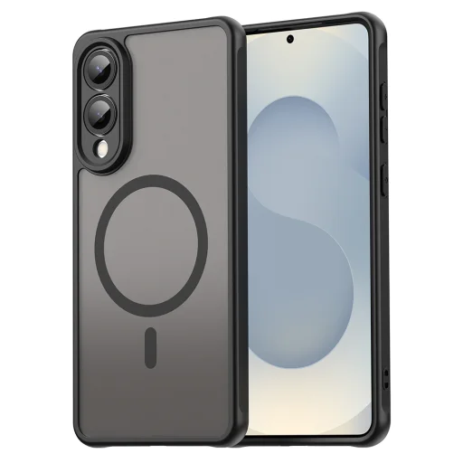  Techsuit - HaloFrost II MagSafe - Samsung Galaxy S25 Edge - Fekete tok - 1