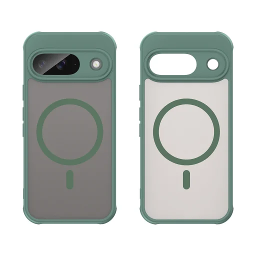  Techsuit - HaloFrost II MagSafe - Google Pixel 9 - Zöld tok - 2