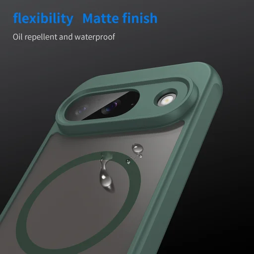  Techsuit - HaloFrost II MagSafe - Google Pixel 9 - Zöld tok - 8