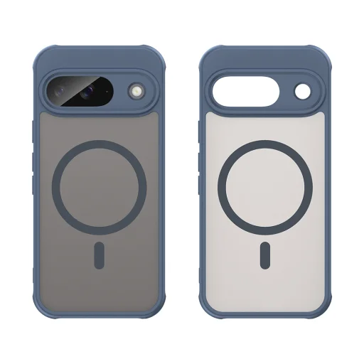  Techsuit - HaloFrost II MagSafe - Google Pixel 9 - Tengerészkék tok - 2