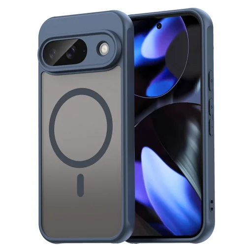  Techsuit - HaloFrost II MagSafe - Google Pixel 9 - Tengerészkék tok - 1