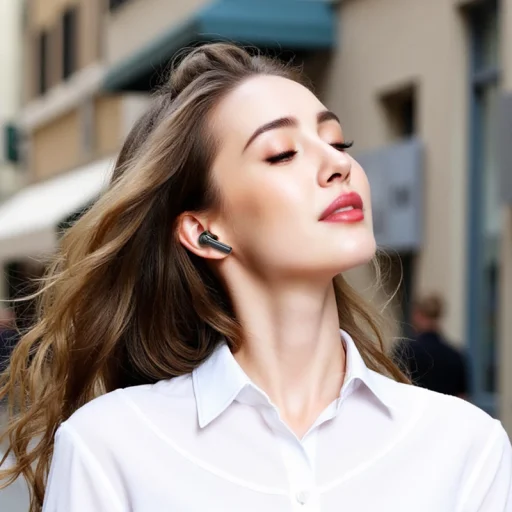 Borofone TWS Bluetooth Vezeték nélküli fülhallgató FQ9 Plus Peaceful ANC+ENC fekete - 4