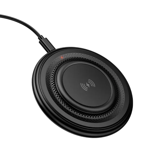 Borofone vezeték nélküli indukciós töltő BQ40 Crown 15W fekete - 3