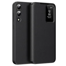  Techsuit - SmartView Sorozat - Samsung Galaxy S25 Edge - Fekete tok