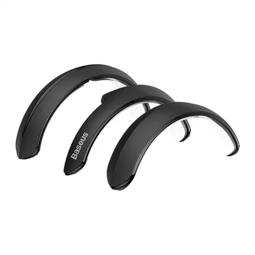 Baseus T-Space ütközővédő készlet Tesla autóhoz, 6 db (fekete) - 6