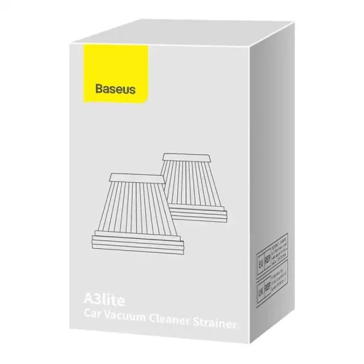 Baseus A3lite autós porszívó szűrő, 2 db (fehér) - 6