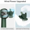  JisuLife - Prémium Hordozható Mini Ventilátor Life6 (FA20X) - USB-C Újratölthető, 3 Szélerősség, 4000mAh - Mélyzöld - 5
