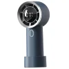 Techsuit - Kézi ventilátor (HX130) - Digitális kijelző, Ultra csendes, 1200mAh - Kék thumbnail