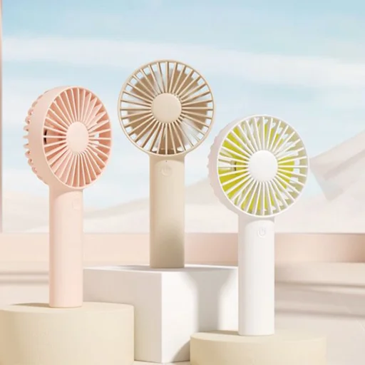  JisuLife - Prémium Kézi Ventilátor Life1 Plus (FA21) - Hordozható, Type-C, 3 Sebességes, 2000mAh - Fehér - 2