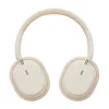 Baseus - Vezeték nélküli fejhallgató Bowie D05 (NGTD020202) - Bluetooth 5.3, ENC zajszűrés HD hívásokhoz - Krémfehér - 6