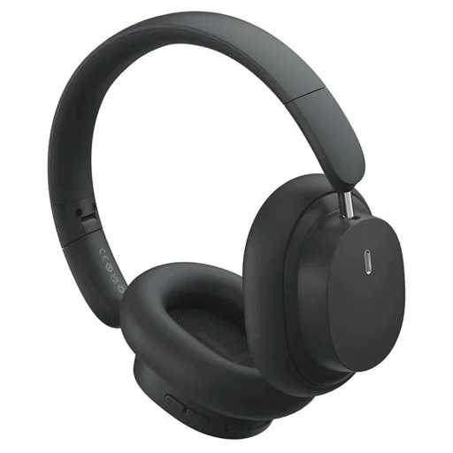 Baseus - Vezeték nélküli fejhallgató Bowie D05 (A00024601113-00) - Bluetooth 5.2, ENC zajszűrés HD hívásokhoz - Fekete - 9