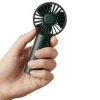 JisuLife - Prémium Hordozható Mini Ventilátor Life1 (FA20) - USB-C Újratölthető, 3 Szélsebesség, 2000mAh - Mélyzöld - 3