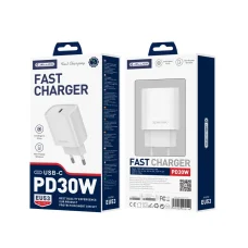JELLICO fali töltő EU53 PD 30W 1xUSB-C Fehér