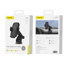 FONENG autós telefontartó gravity CP115 fekete