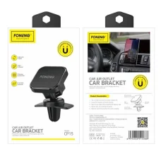 FONENG autós telefontartó mágneses CP15 Fekete
