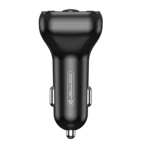 JELLICO FM transmitter FM1 2xUSB 3.1A Fekete - 4