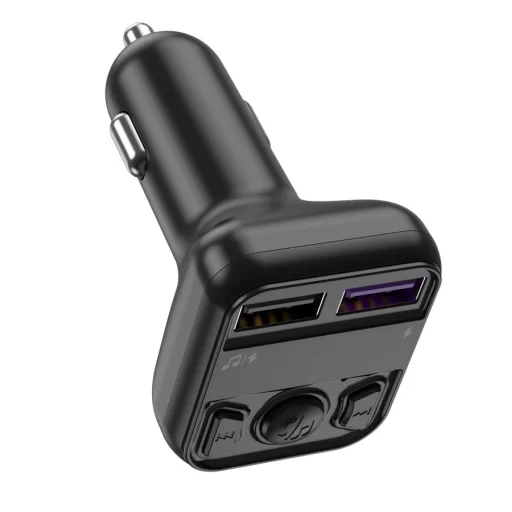 JELLICO FM transmitter FM1 2xUSB 3.1A Fekete - 1