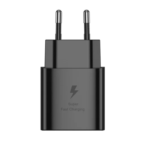 JELLICO fali töltő EU25 PD 25W 1xUSB-C + kábel USB-C - USB-C Fekete - 3