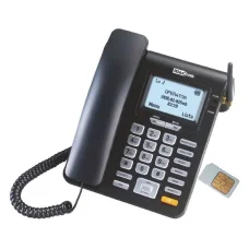Vezetékes telefon - MAXCOM MM 28D vezetékes fekete