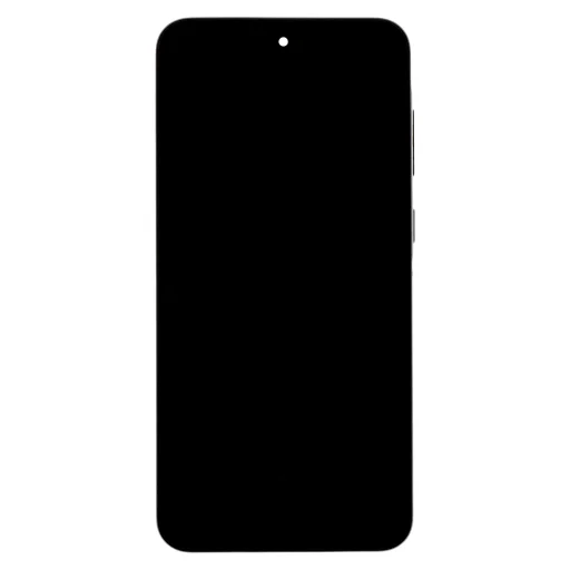 LCD kijelző + Érintőegység + Előlap Samsung A366B Galaxy A36 5G Fekete (Szervízcsomag) - 1