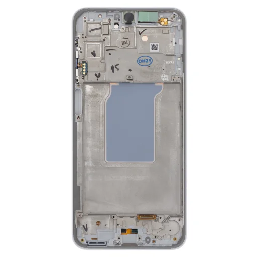 LCD kijelző + Érintőegység + Előlapi burkolat Samsung A266B Galaxy A26 5G Fehér (Szerviz csomag), - 2