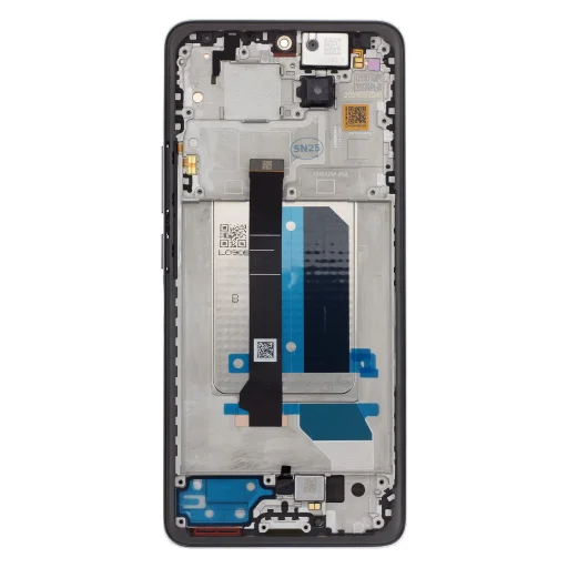 LCD kijelző + Érintőpanel + Előlap Xiaomi Redmi Note 14 Pro+ 5G fekete (Szervíz csomag) - 2