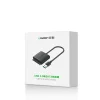 Ugreen USB3.0 adapter 2.5'' / 3.5'' SATA merevlemezhez fekete (CM257) thumbnail