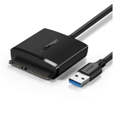 Ugreen USB3.0 adapter 2.5'' / 3.5'' SATA merevlemezhez fekete (CM257)