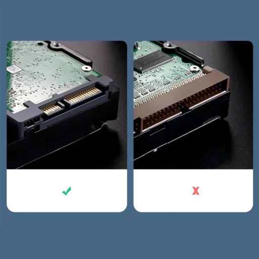 Ugreen USB3.0 adapter 2.5'' / 3.5'' SATA merevlemezhez fekete (CM257) - 2