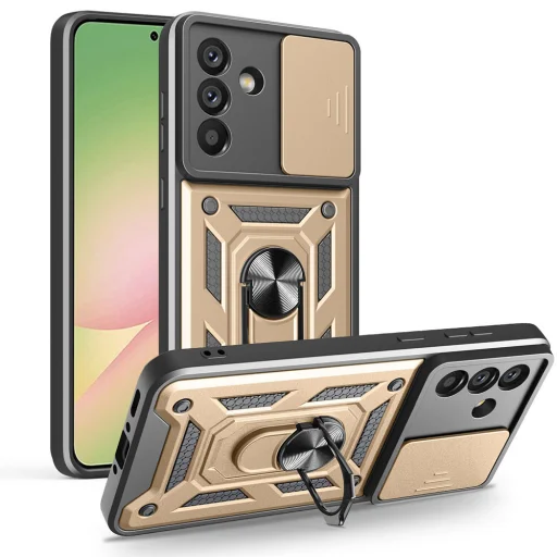  Samsung Galaxy A56 5G Arany Techsuit CamShield sorozat tok - 1