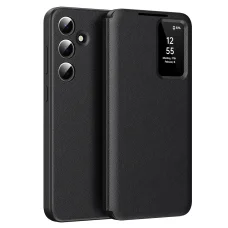  Techsuit - SmartView sorozat - Samsung Galaxy S25 - Fekete tok