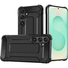  Techsuit - Hibrid Páncél - Samsung Galaxy S25 - Fekete tok