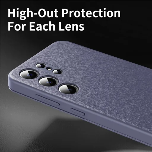  Samsung Galaxy S25 Ultra Techsuit SmartView Sorozat Lila tok - 3