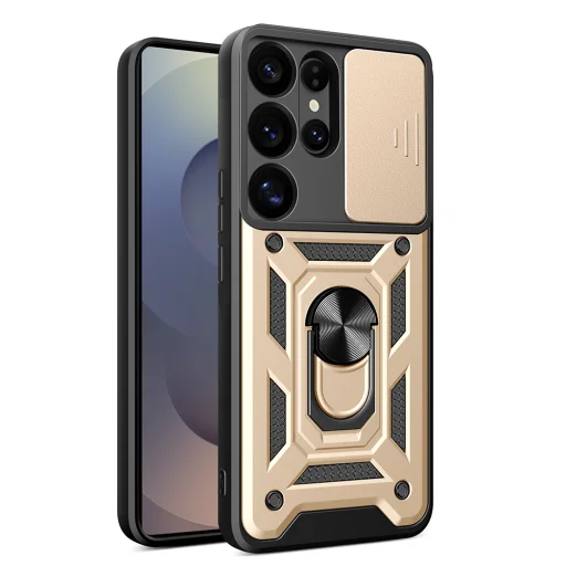  Samsung Galaxy S25 Ultra Arany Techsuit CamShield sorozat tok - 1