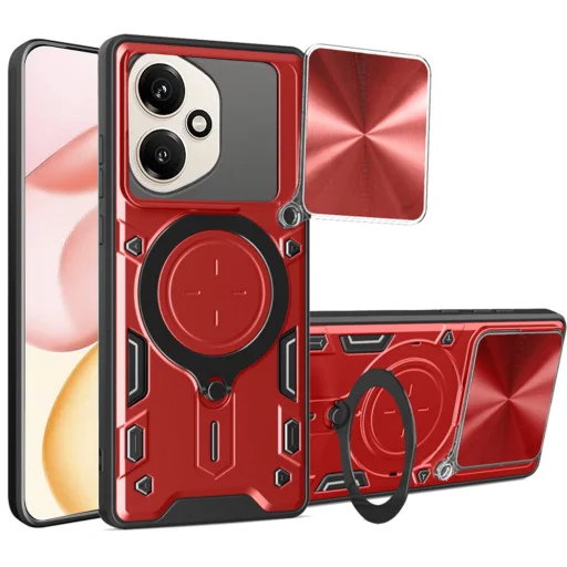  Honor 400 Piros Techsuit CamGuard Pro tok - 1