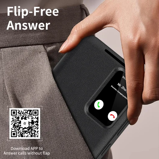  Techsuit - SmartView Széria - Samsung Galaxy S24 FE - Fekete tok - 6