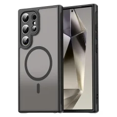  Samsung Galaxy S24 Ultra Fekete Techsuit HaloFrost II MagSafe tok