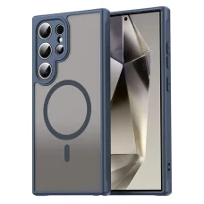  Samsung Galaxy S24 Ultra Tengerészkék Techsuit HaloFrost II MagSafe tok