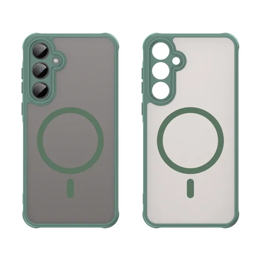  Techsuit - HaloFrost II MagSafe - Samsung Galaxy A55 5G - Zöld tok - 2