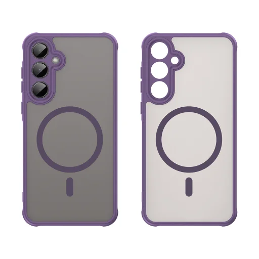  Techsuit - HaloFrost II MagSafe - Samsung Galaxy A55 5G - Lila tok - 2